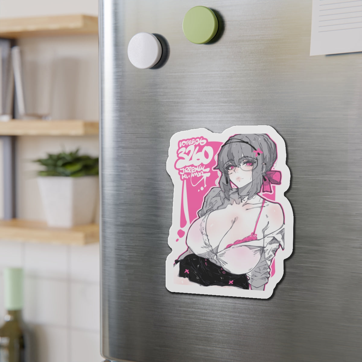 3260 - 粉 / pink v1 Magnets