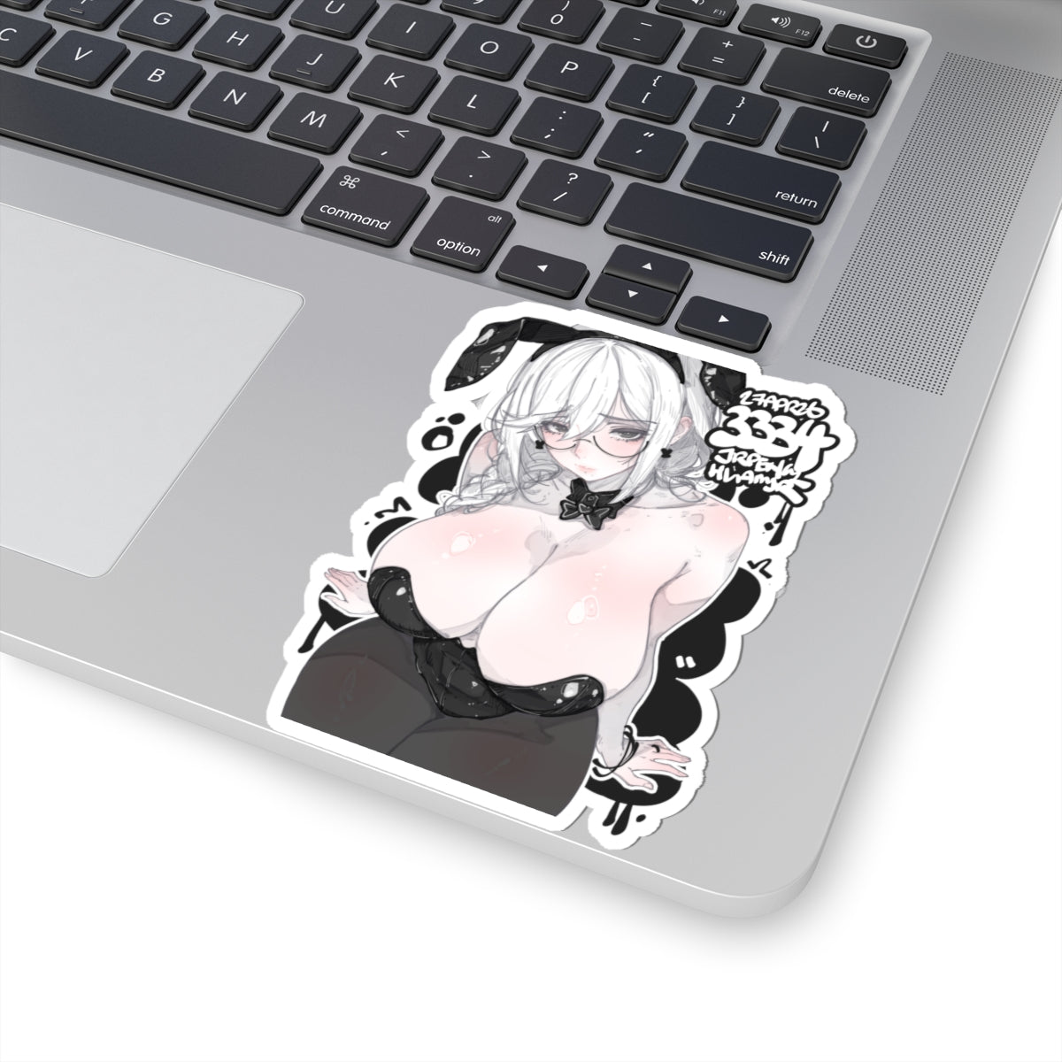 3334 - 黑 / black v1 Stickers