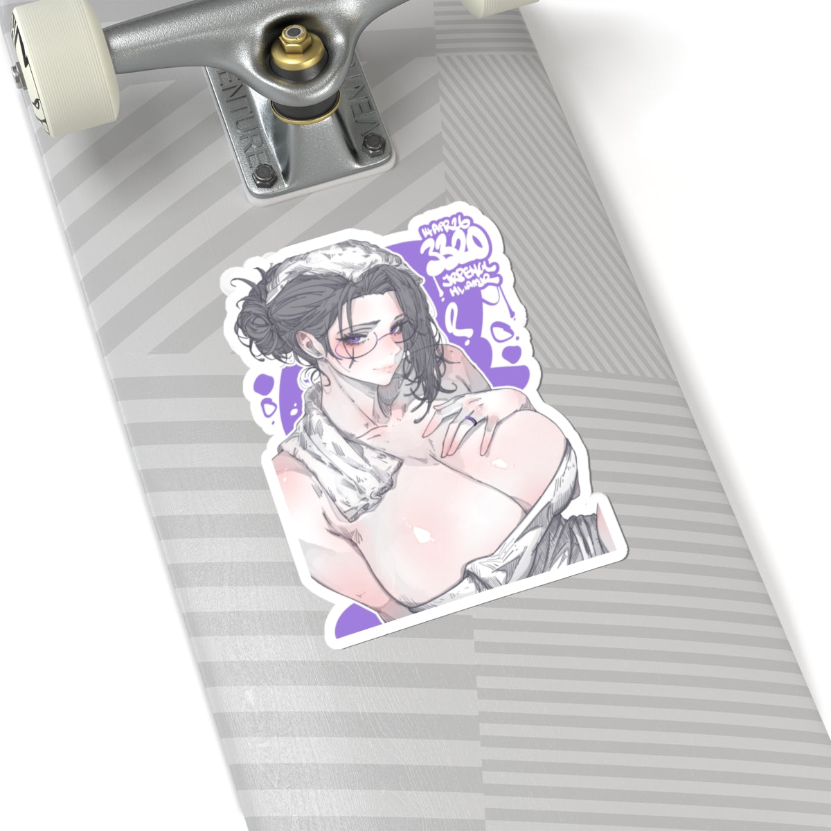 3320 - 紫/ purple v1 Stickers