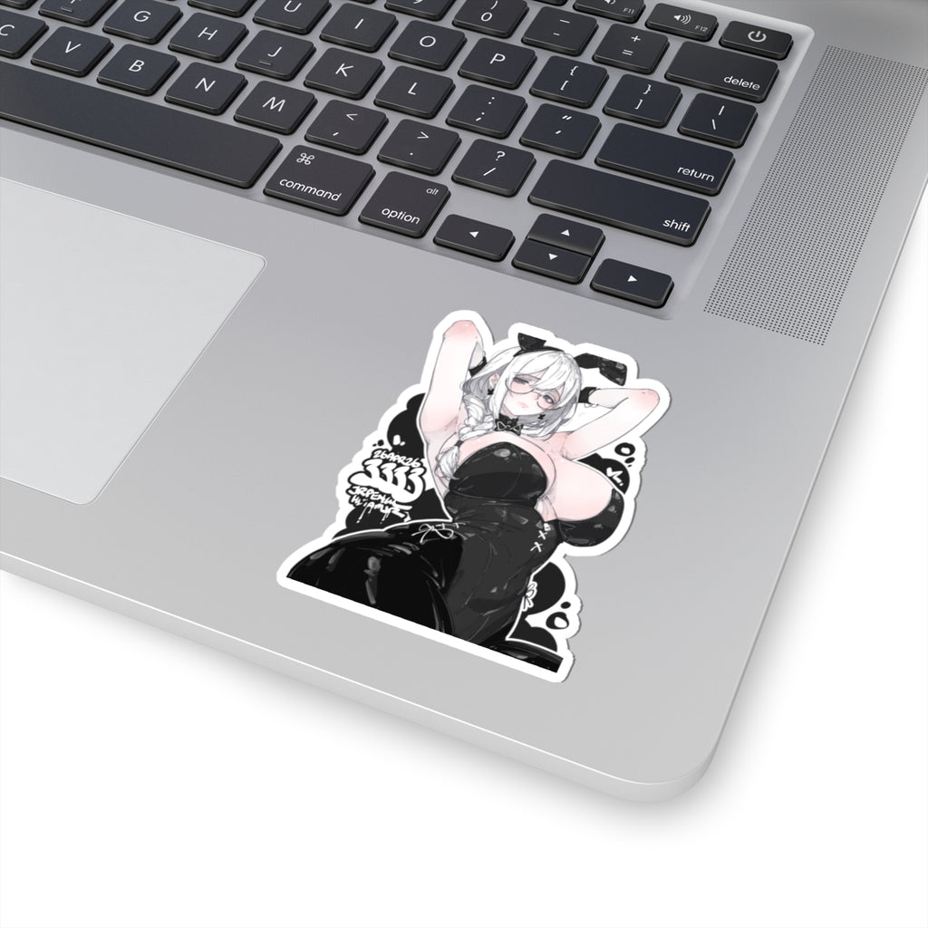 3333 - 黑 / black v1 Stickers