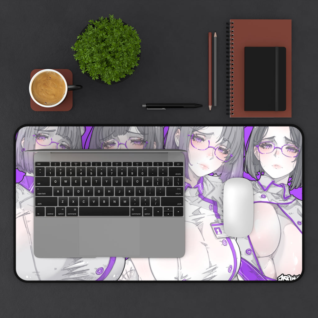 3410 - 紫壁纸 / Purple Wallpaper v1 Desk Mat