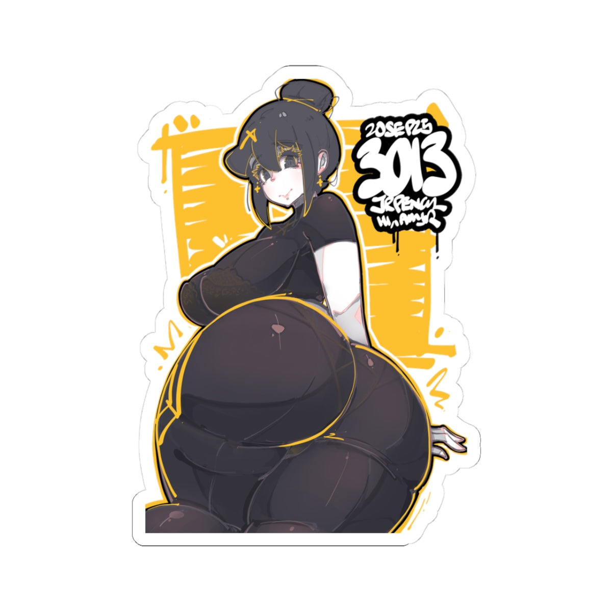 3013 - 黄 / yellow Stickers