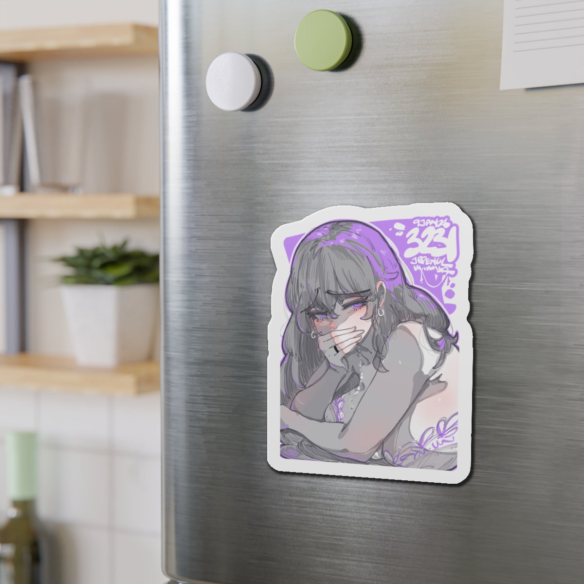 3231 - 紫 / purple v2 Magnets