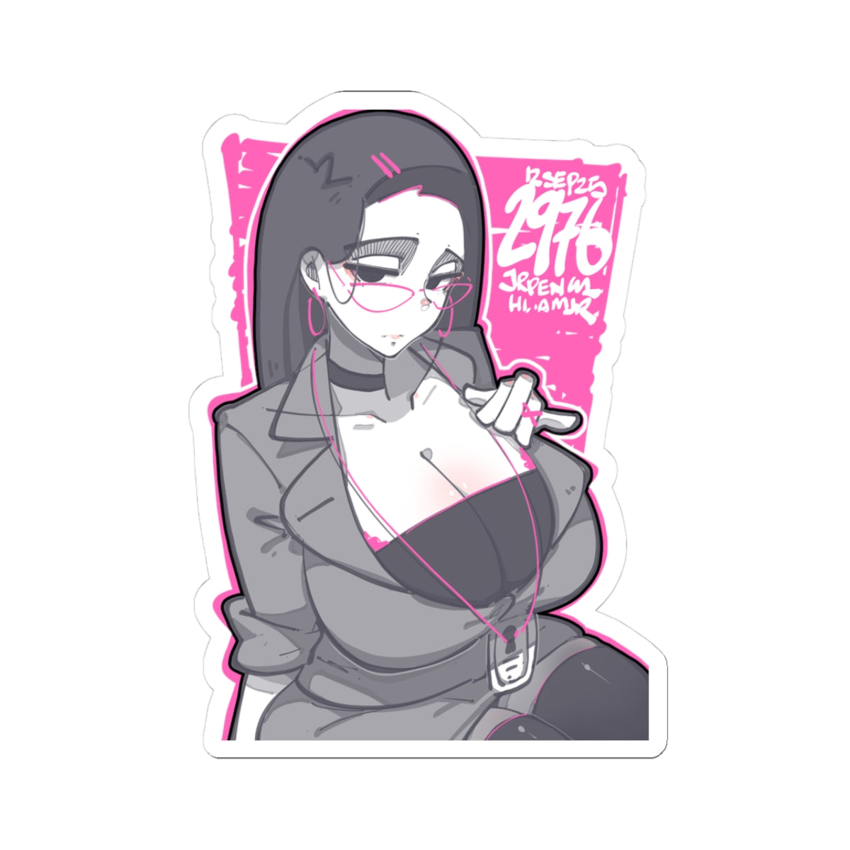 2976 - 粉 / pink Stickers