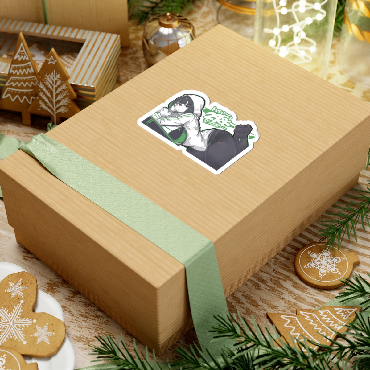 2986 - 绿 / green Stickers