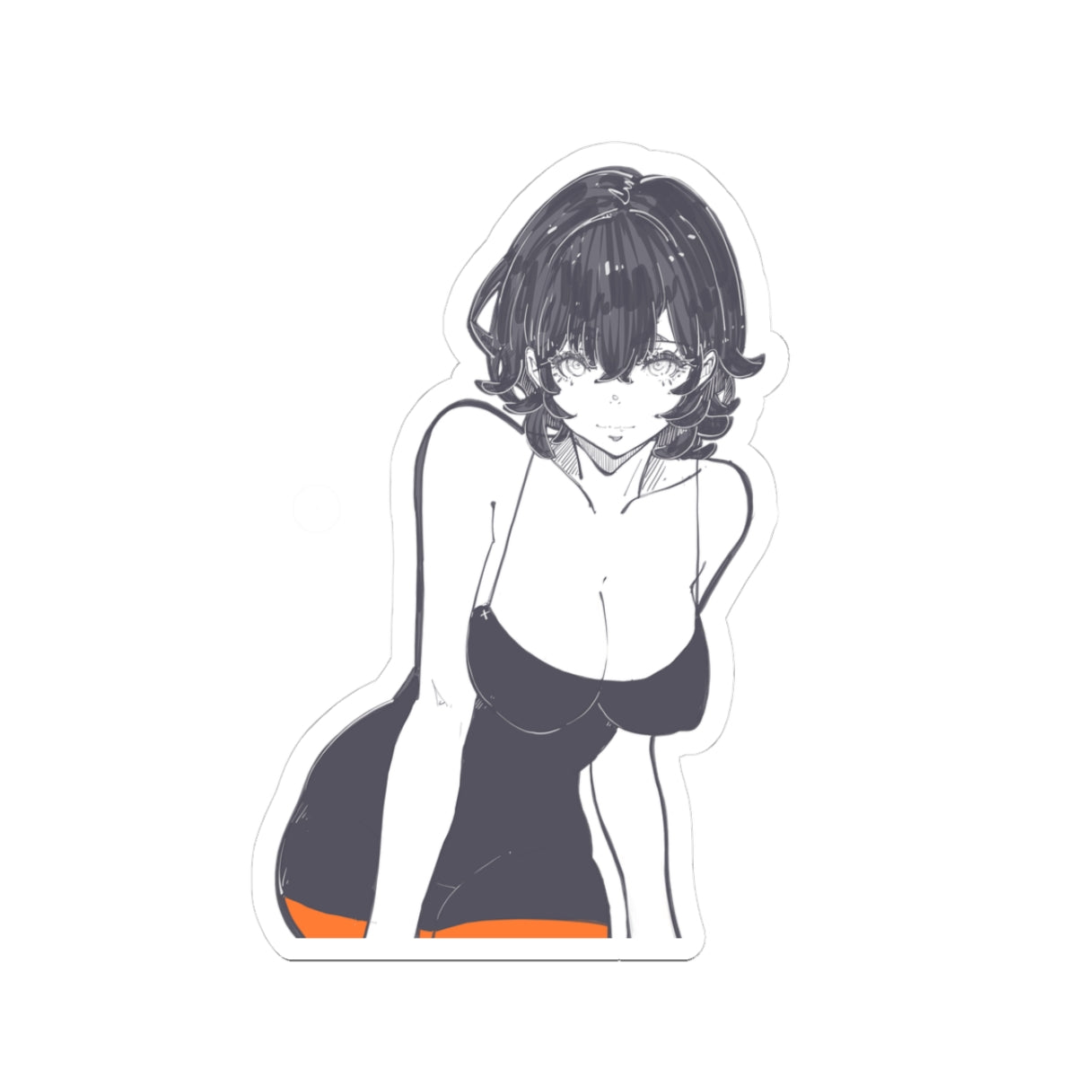 2889 - 橙丝 / orange stocking Stickers