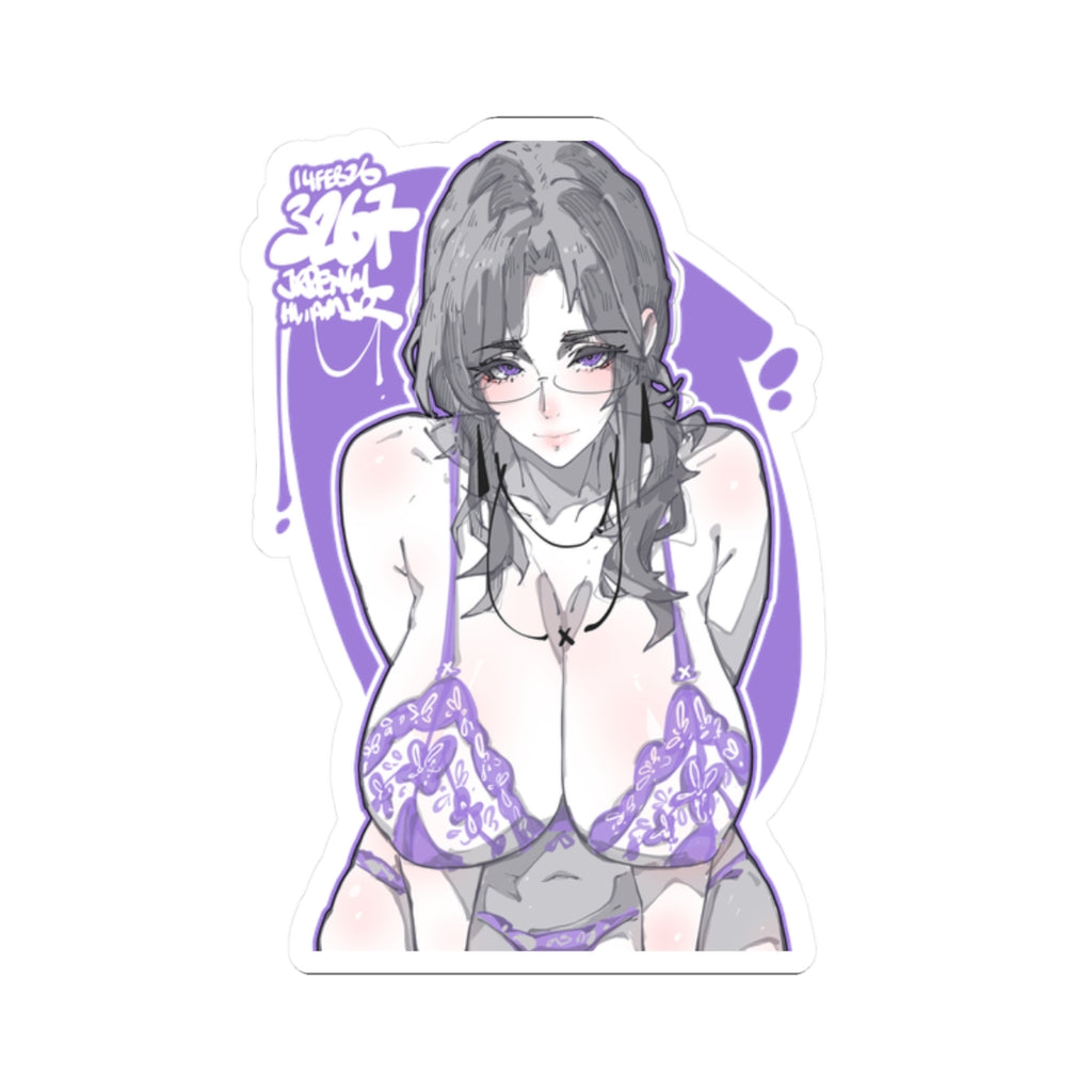 3267 - 紫 / purple v2 Stickers