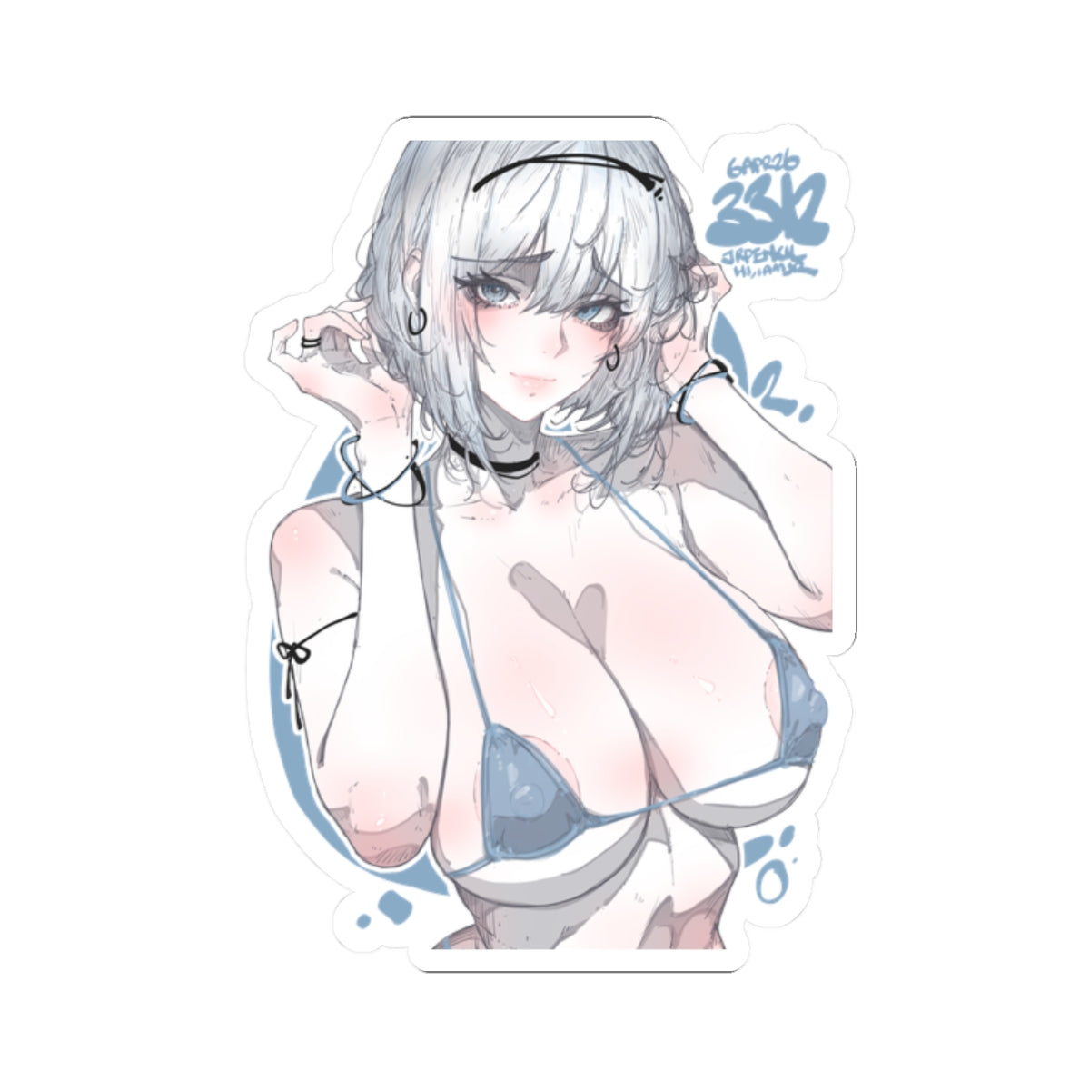 3312 - 蓝 / blue v2 Stickers