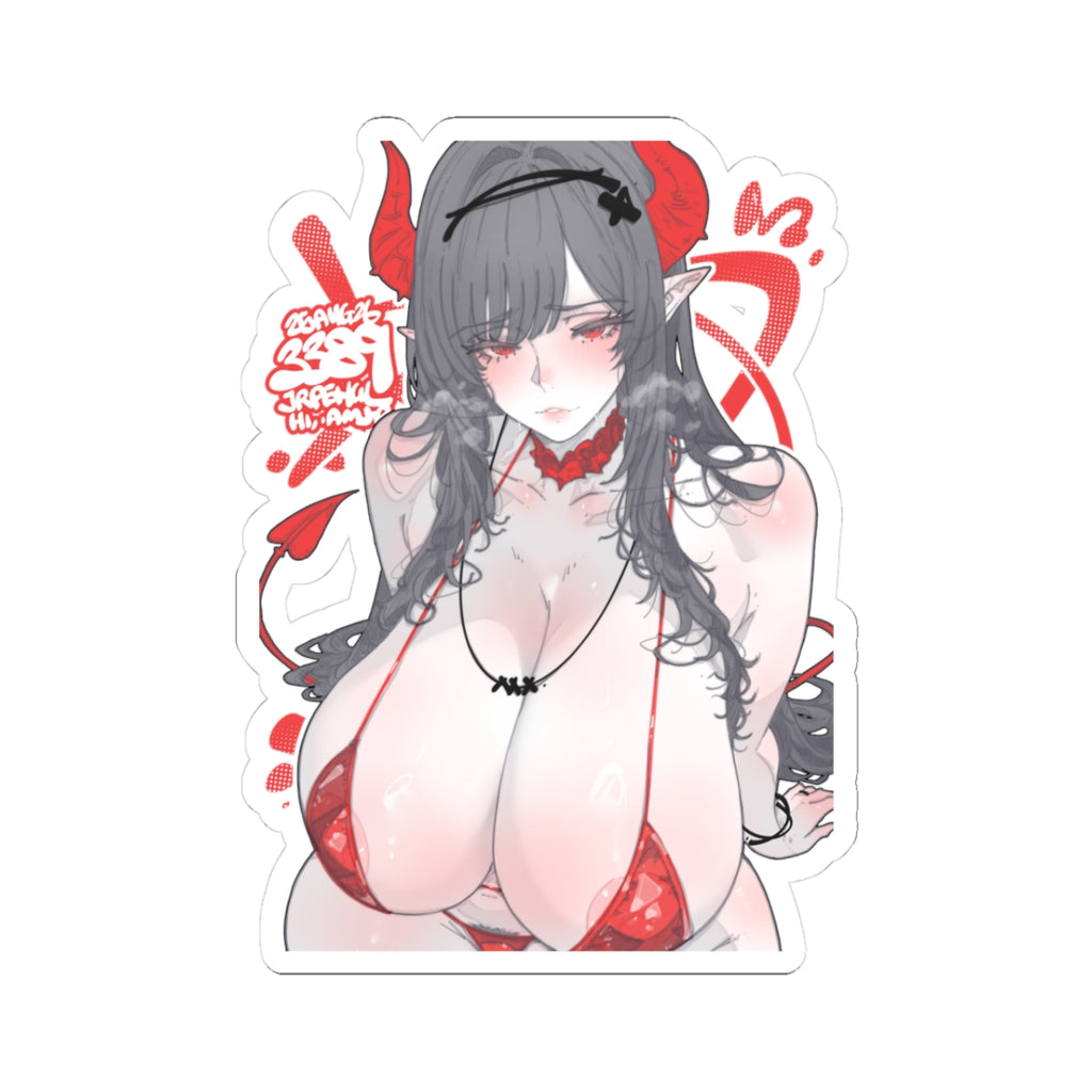 3389 - 红 / Red v2 Stickers