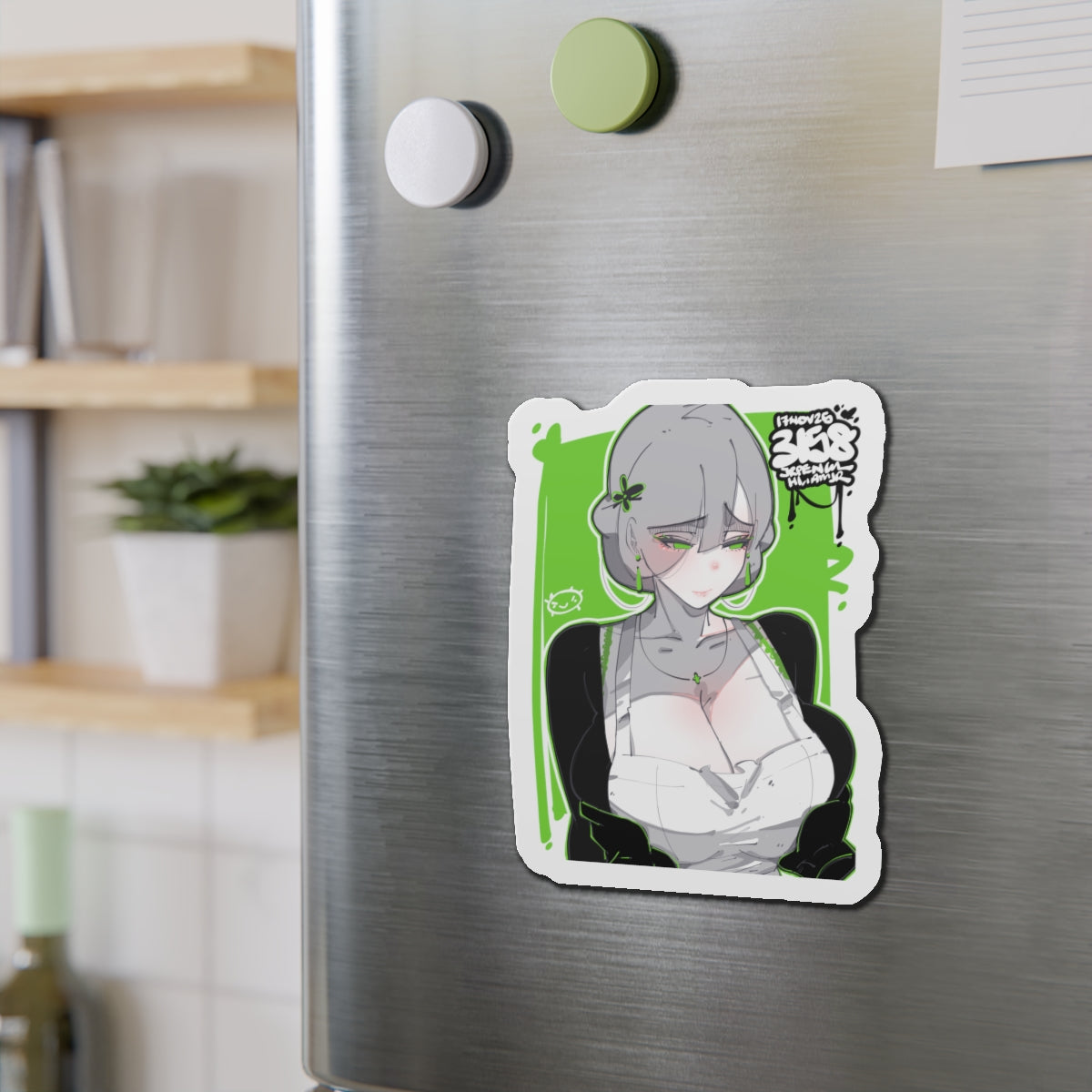 3158 - 绿 / green v1 Magnets