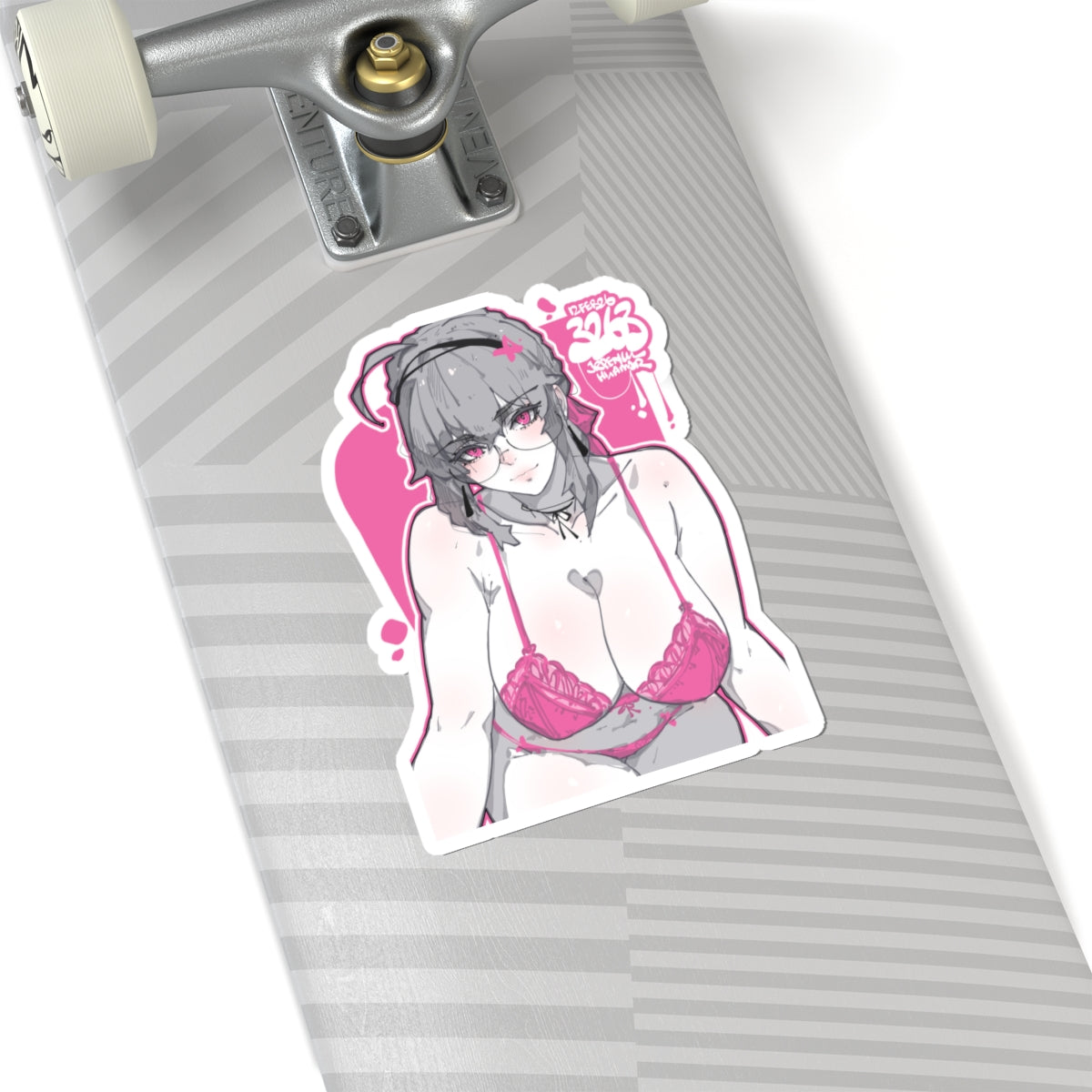 3263 - 粉 / pink v2 Stickers