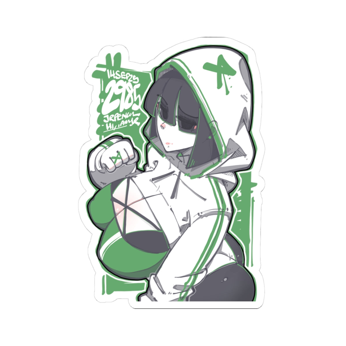 2985 - 绿 / green Stickers