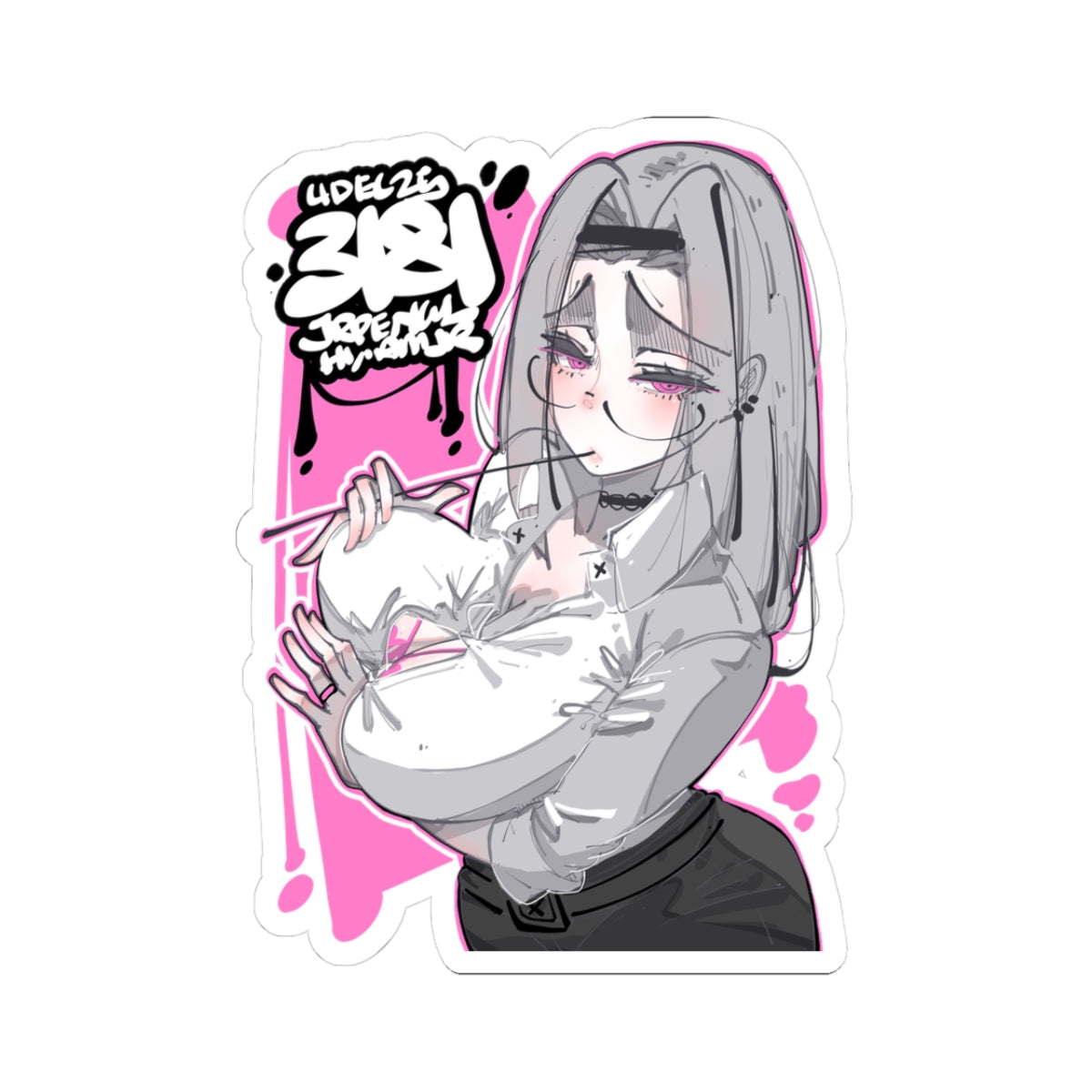 3181 - 粉 / pink v1 Stickers