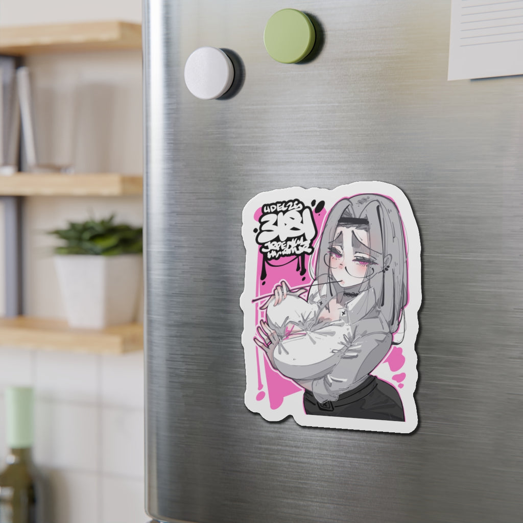 3181 - 粉 / pink v1 Magnets