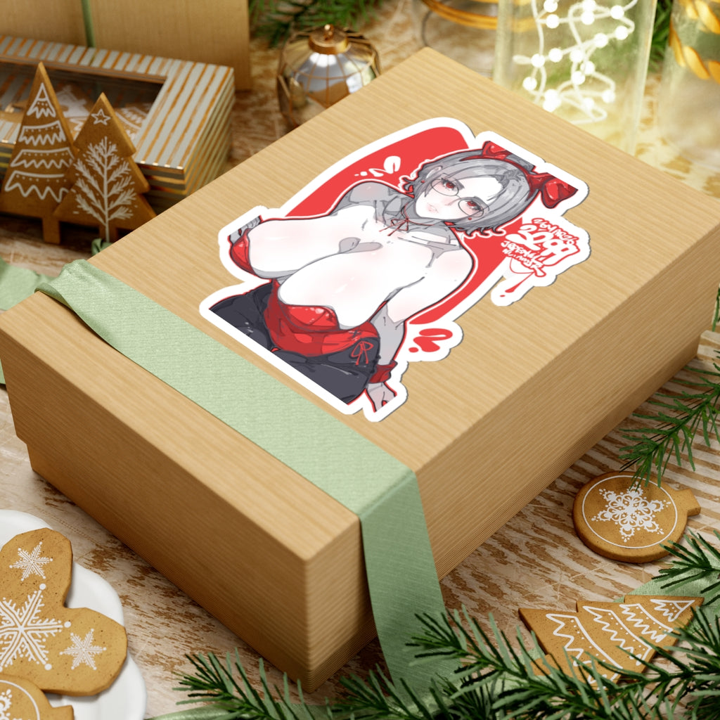 3299 - 红 / red v1 Stickers