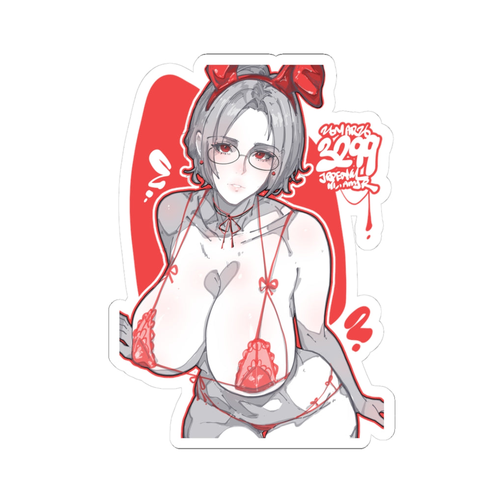 3299 - 红 / red v2 Stickers