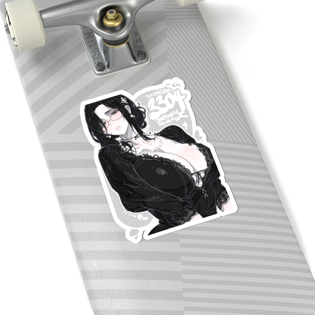 3304 - 黑 / black v1 Stickers
