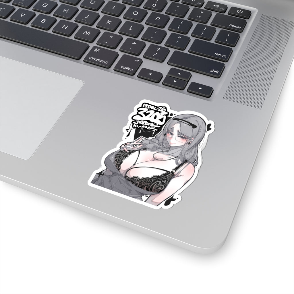 3205 - 黑 / black v1 Stickers