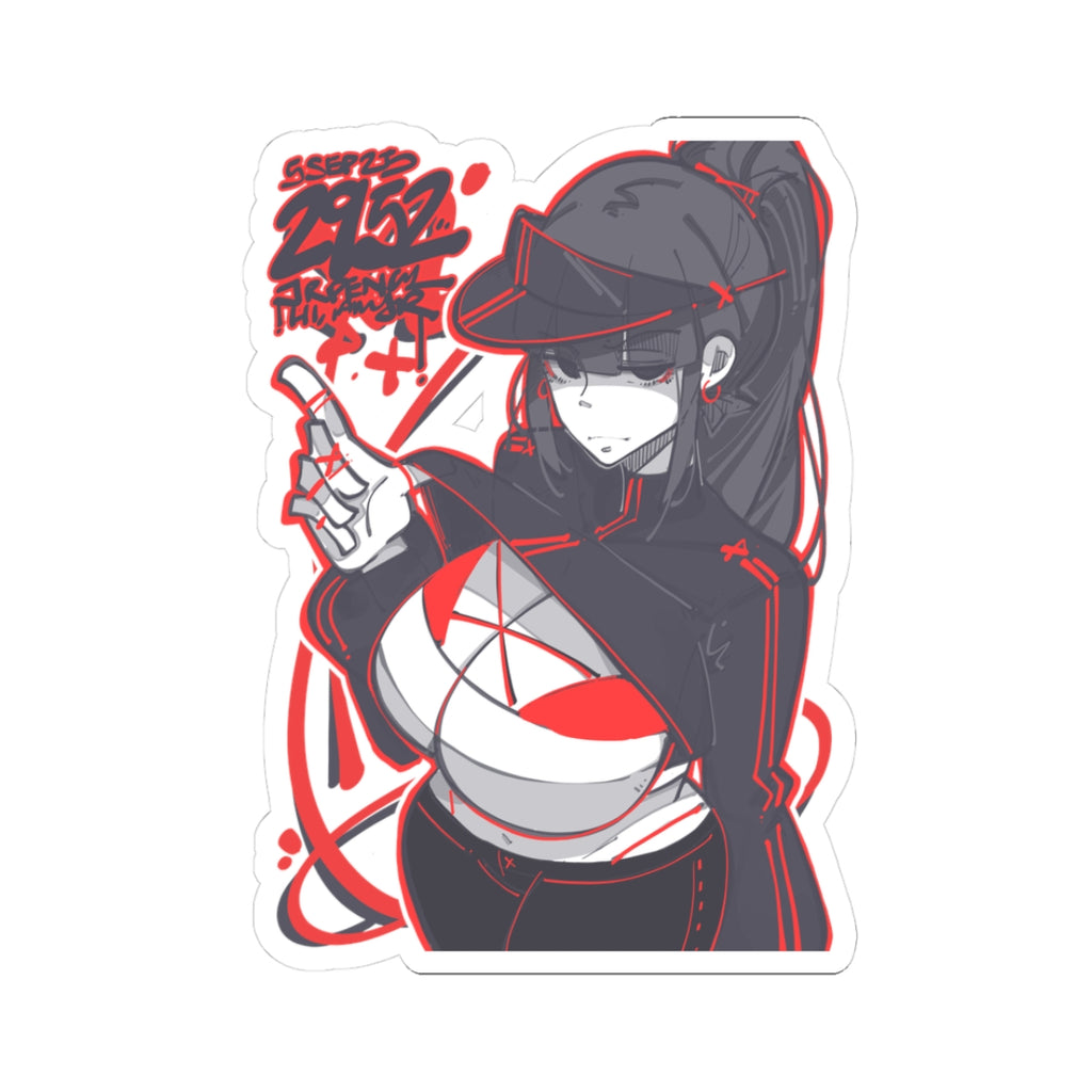 2952 - 红 / red Stickers