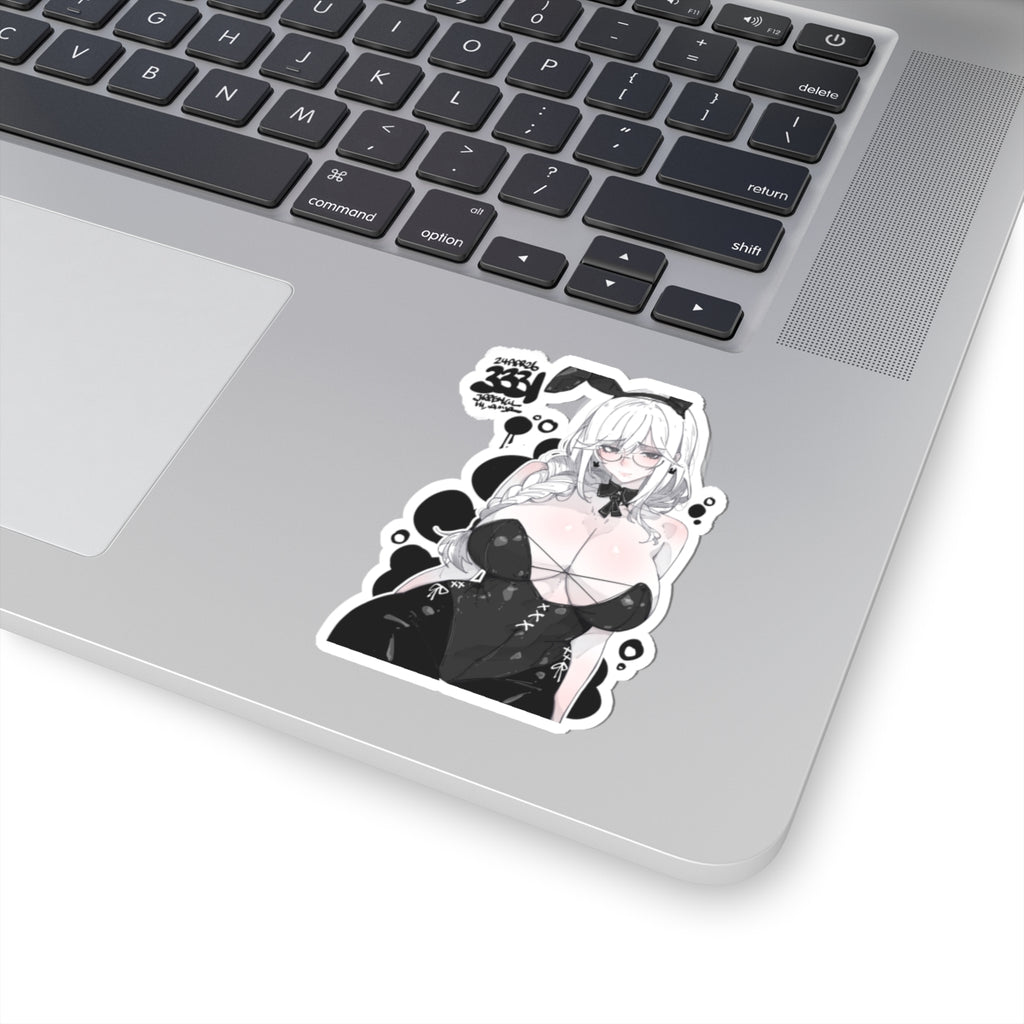 3331 - 黑 / black v1 Stickers