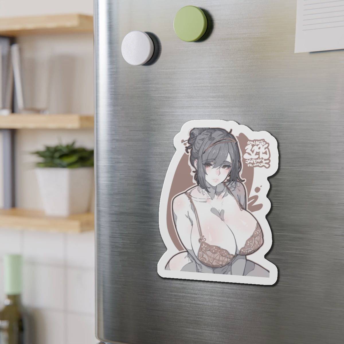 3295 - 褐 / brown v2 Magnets