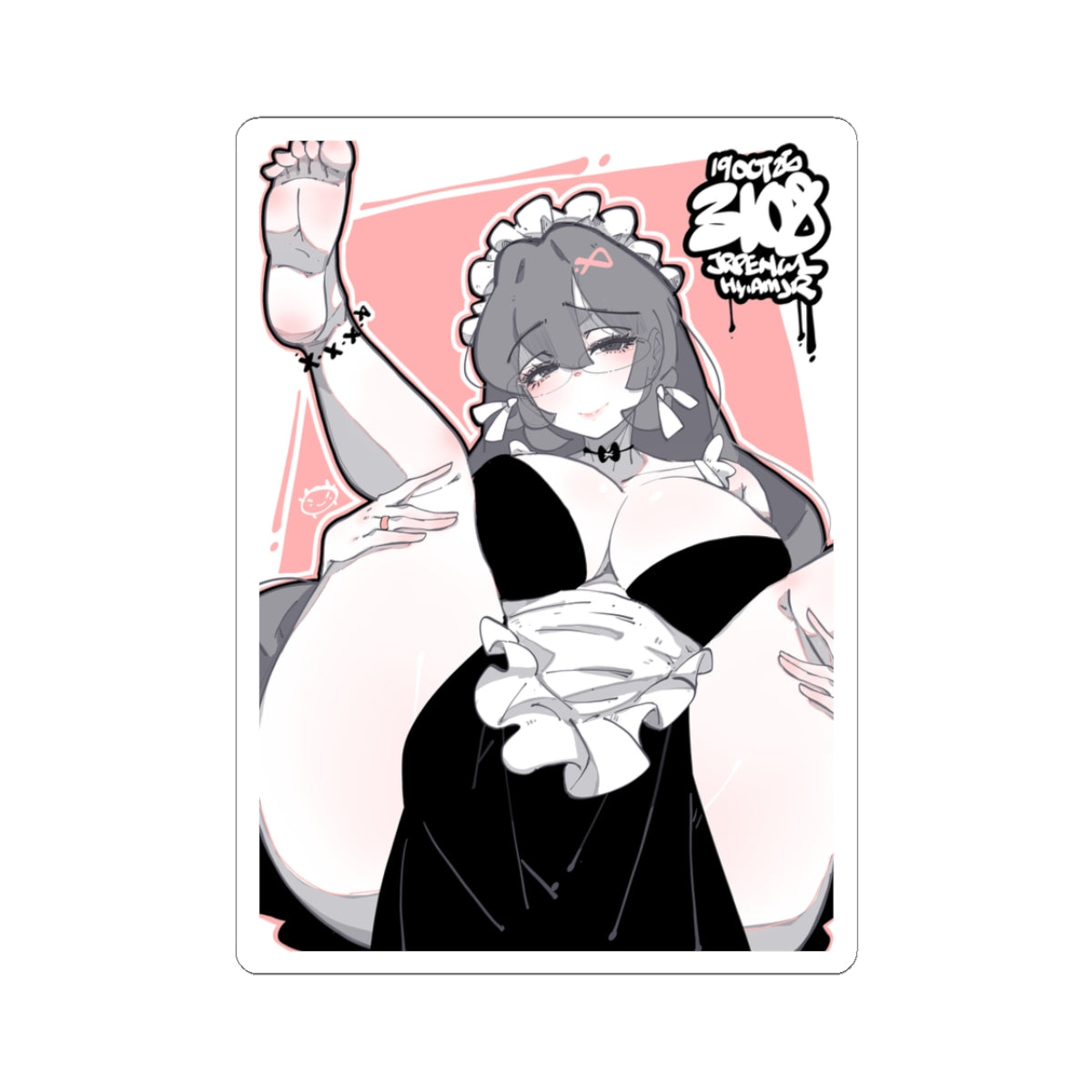 3108 - 粉 / pink Stickers