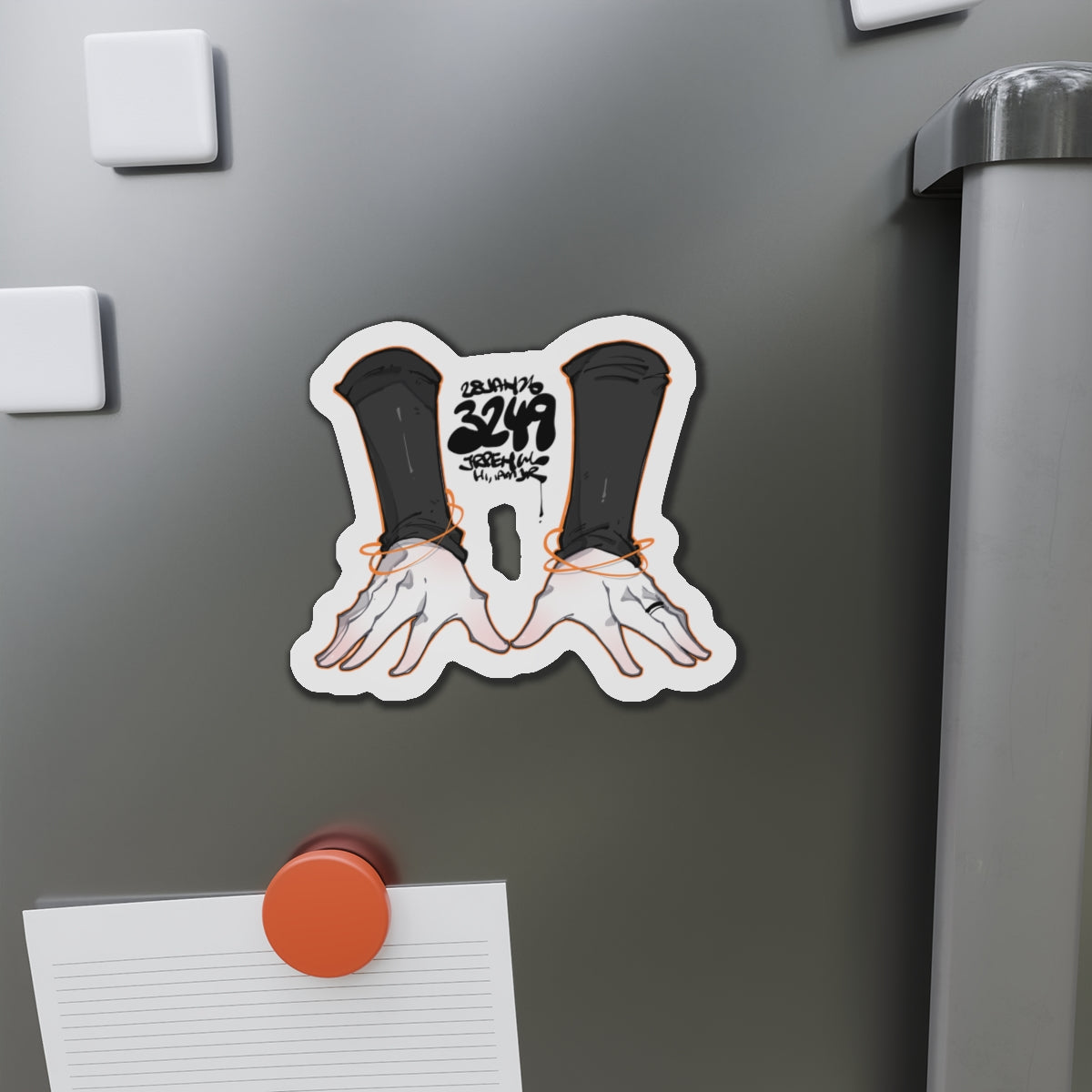 3249 - 手 / hands v1 Magnets