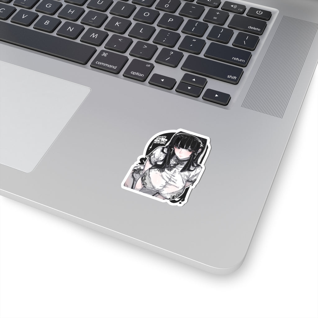 3276 - 黑 / black v1 Stickers