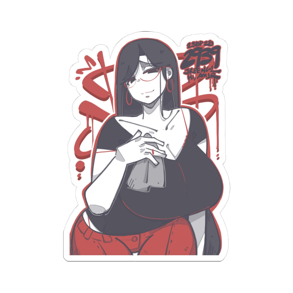 2939 - 砖红 / brick red Stickers
