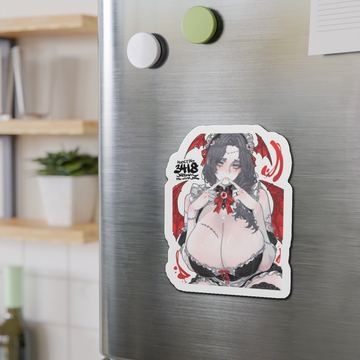 3418 - 红 / Red v1 Magnets