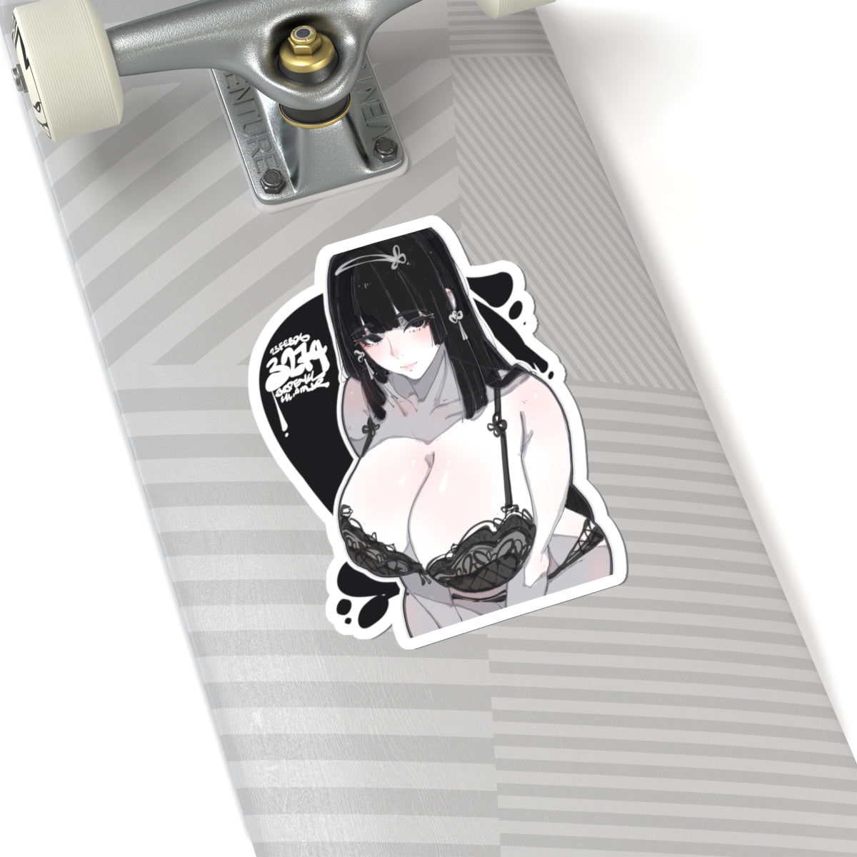 3274 - 黑 / black v2 Stickers