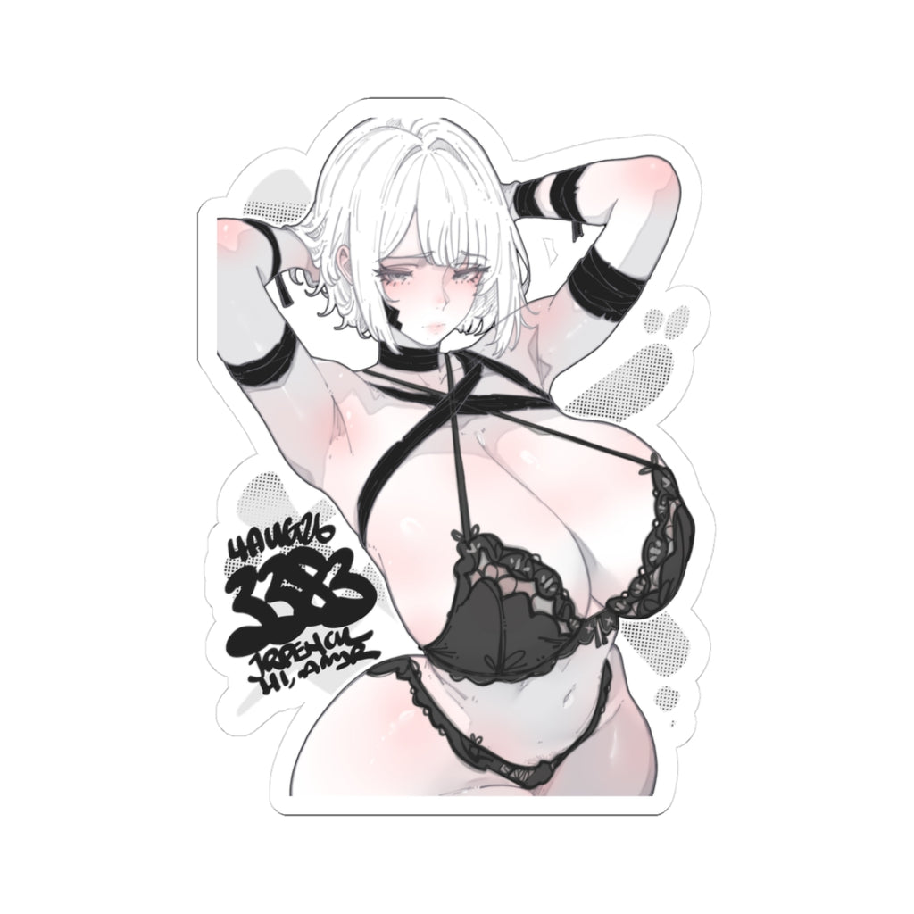 383 - 黑 / Black v2 Stickers
