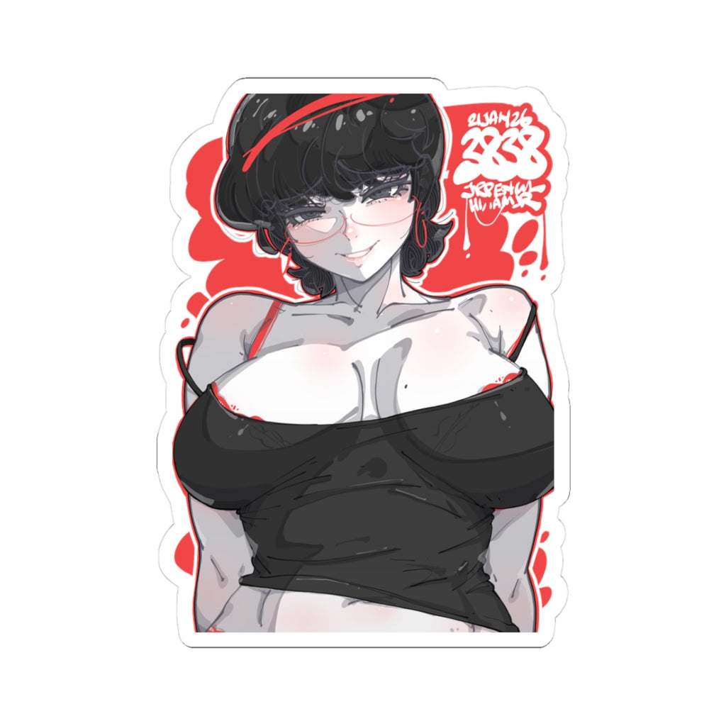 3238 - 红 / red v1 Stickers