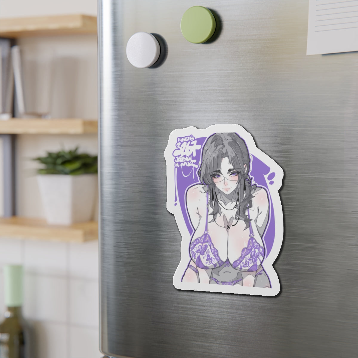 3267 - 紫 / purple v2 Magnets