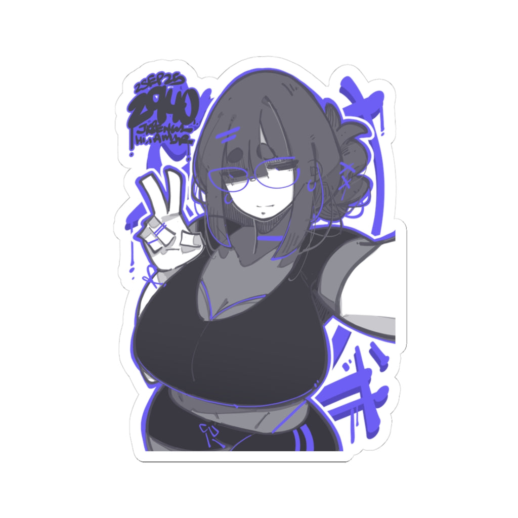 2940 - 紫 / purple Stickers