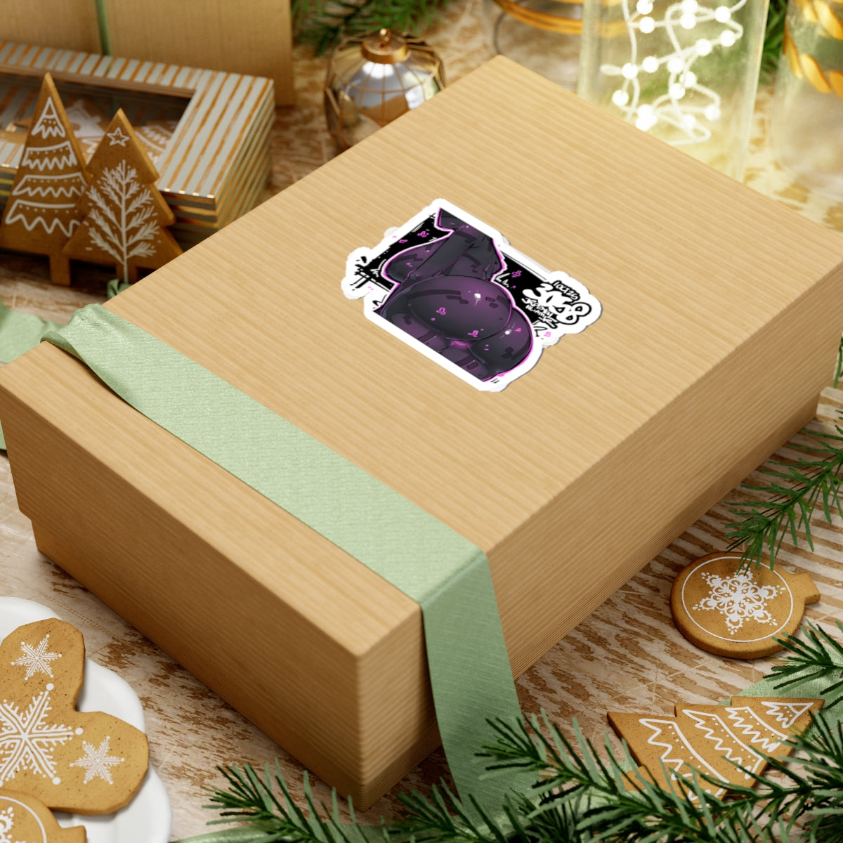 3058 - 黑 / black Stickers