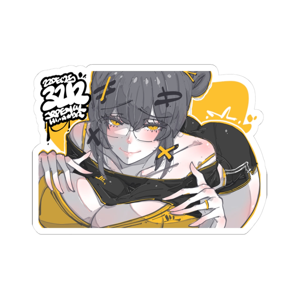 3212 - 黄 / yellow v1 Stickers