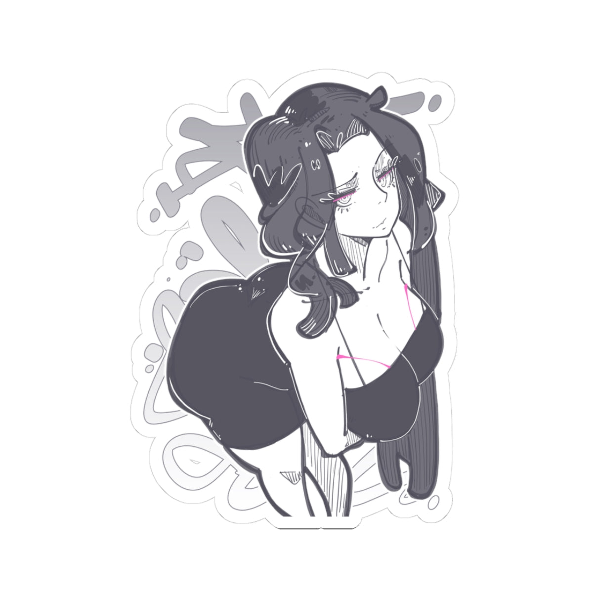 2893 - 粉 / pink Stickers