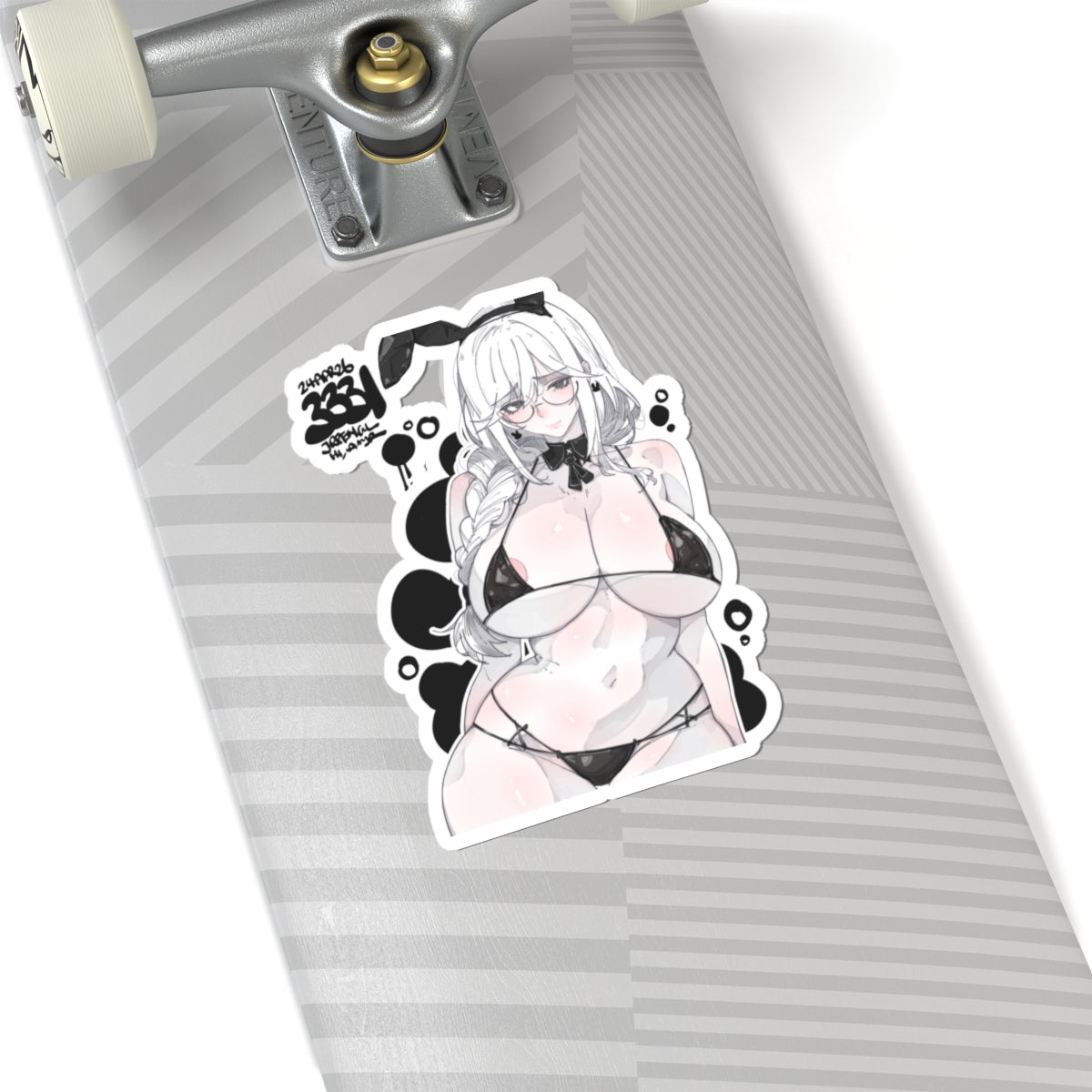 3331 - 黑 / black v2 Stickers