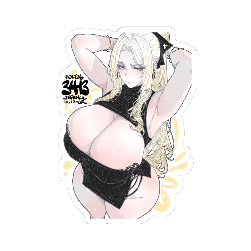 3413 - 黄 / Yellow v1 Stickers