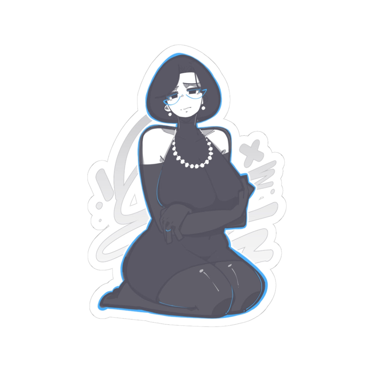 2911 - 蓝 / blue Stickers