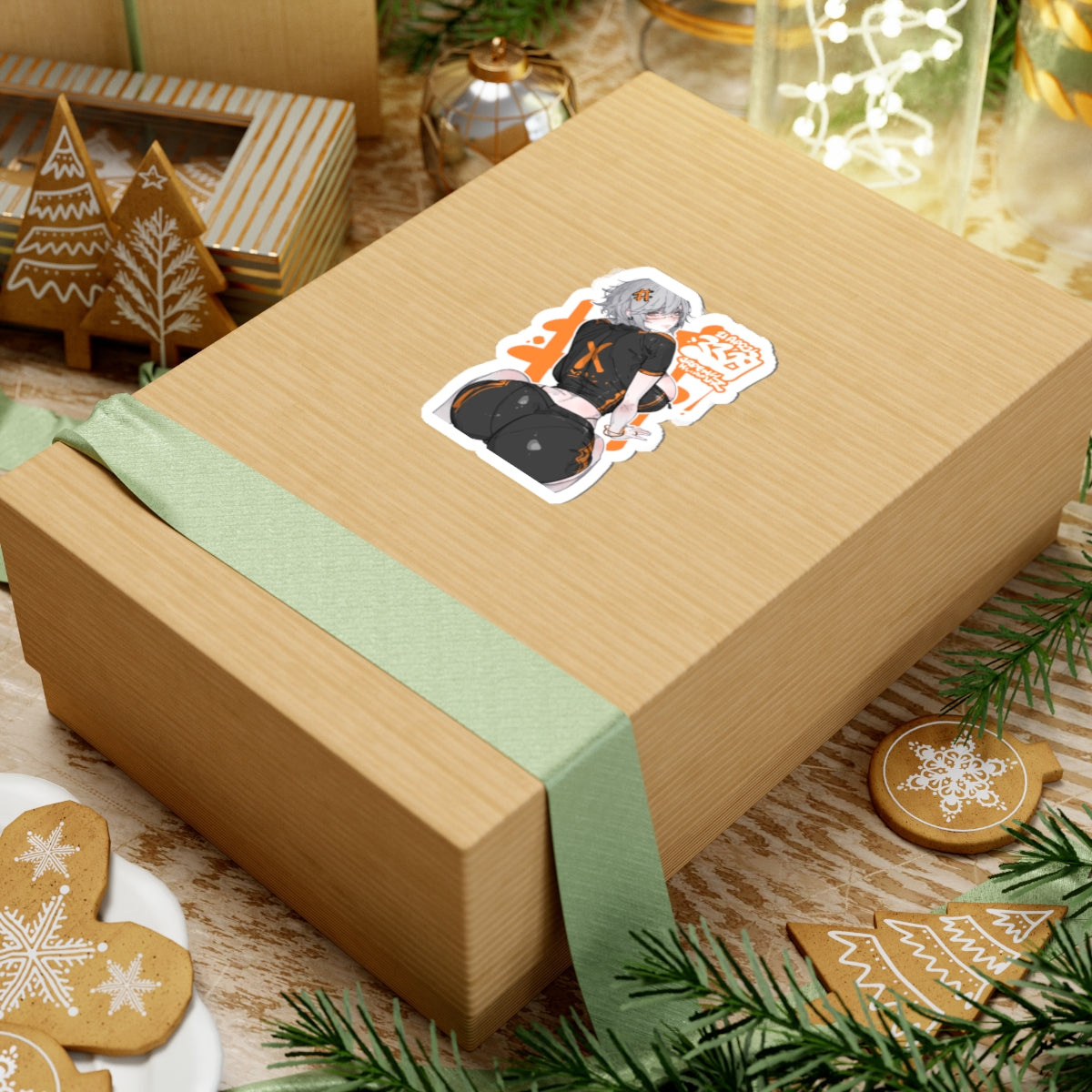 3329 - 橙/ orange v1 Stickers