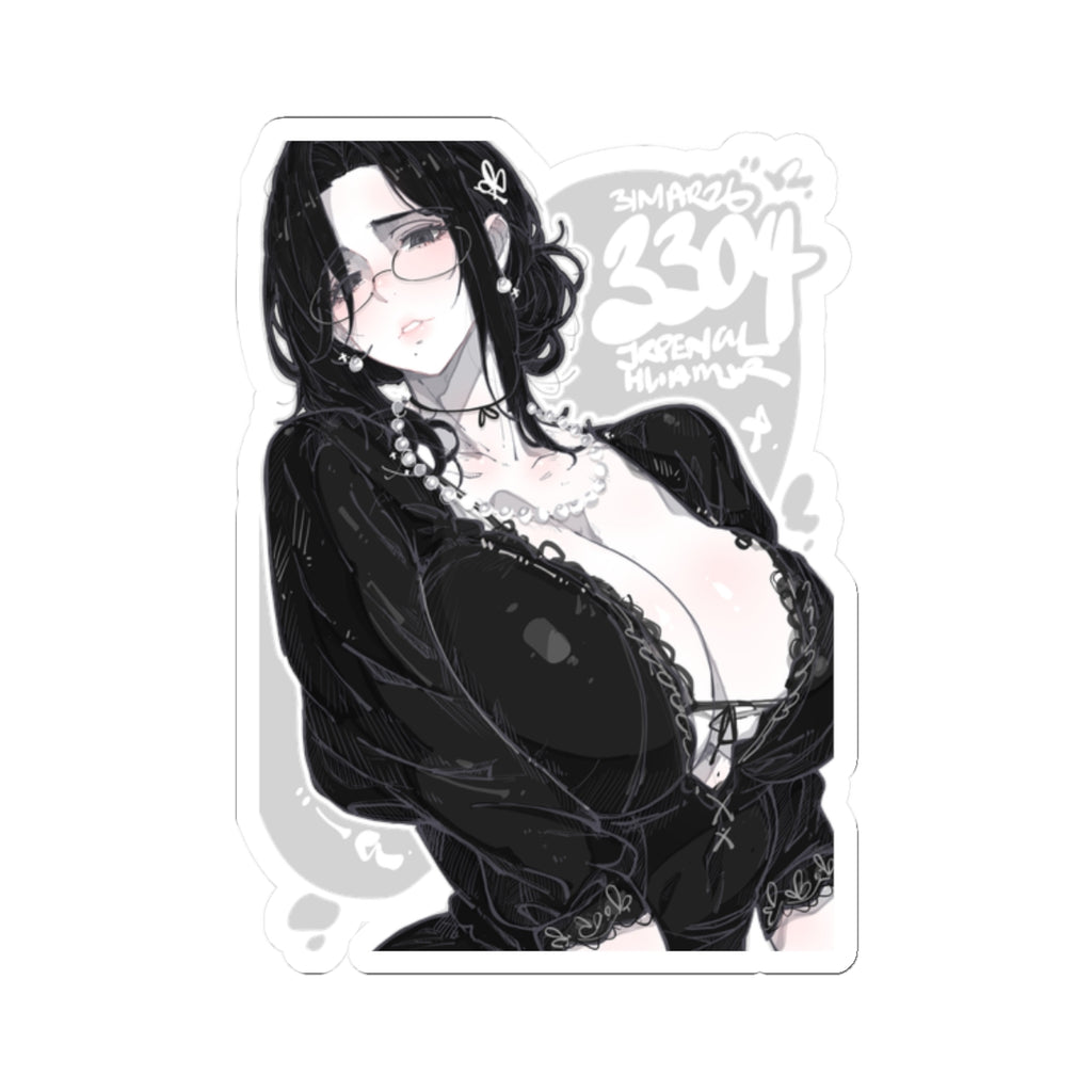 3304 - 黑 / black v1 Stickers