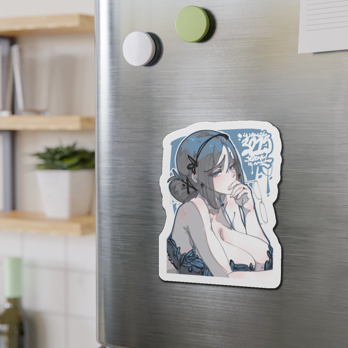 3225 - 蓝 / blue v2 Magnets