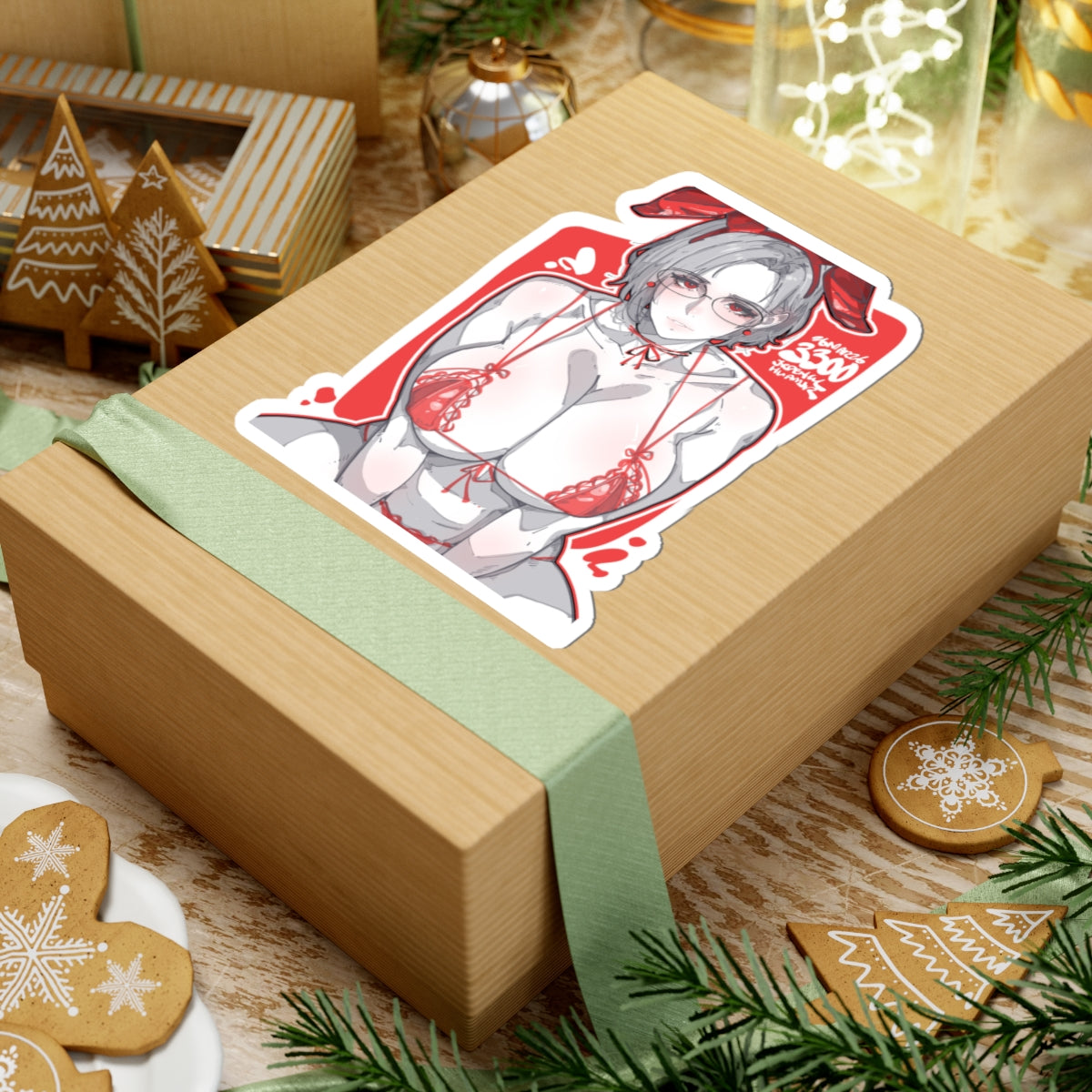 3300 - 红 / red v2 Stickers
