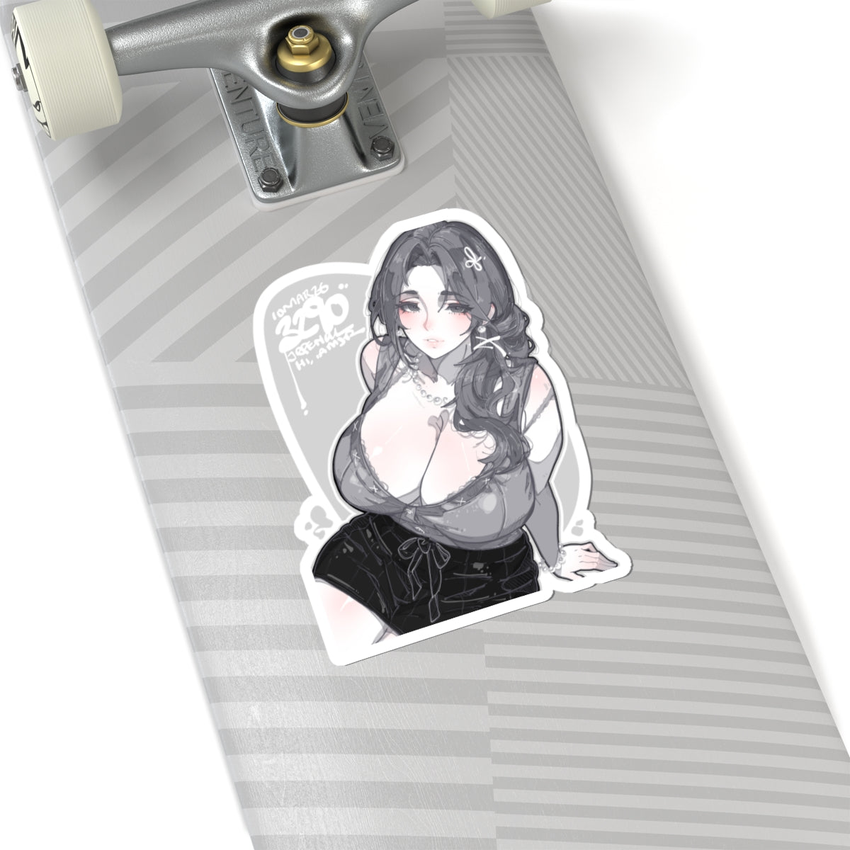 3290 - 灰 / grey v1 Stickers