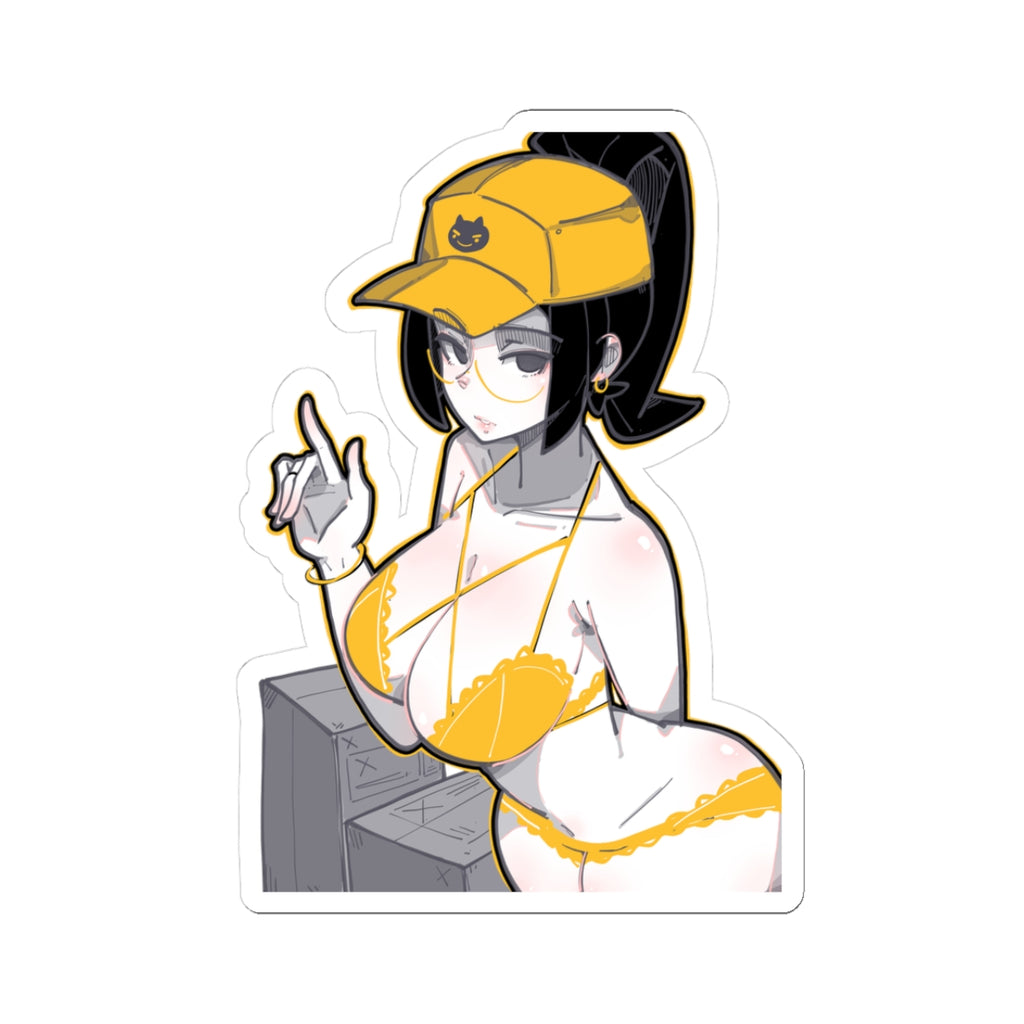 3033 - 黄 / yellow v2 Stickers