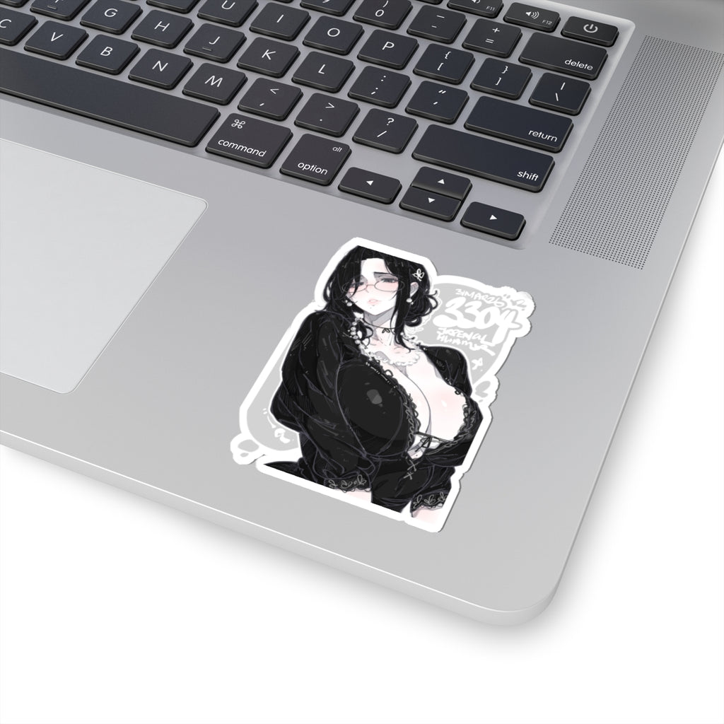3304 - 黑 / black v1 Stickers