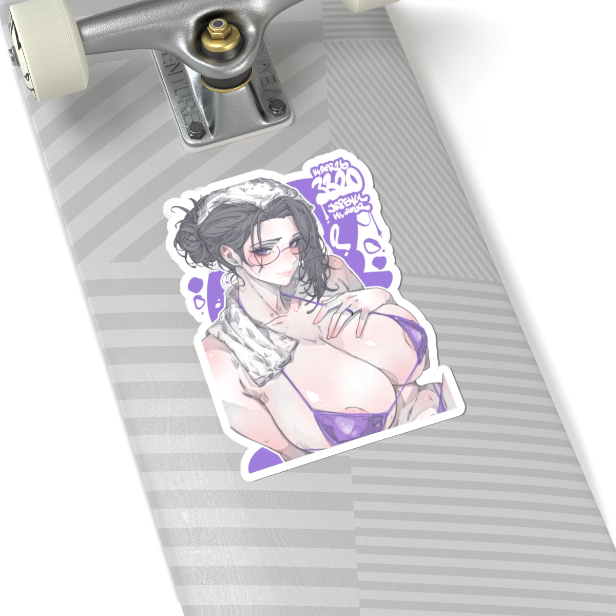 3320 - 紫/ purple v2 Stickers