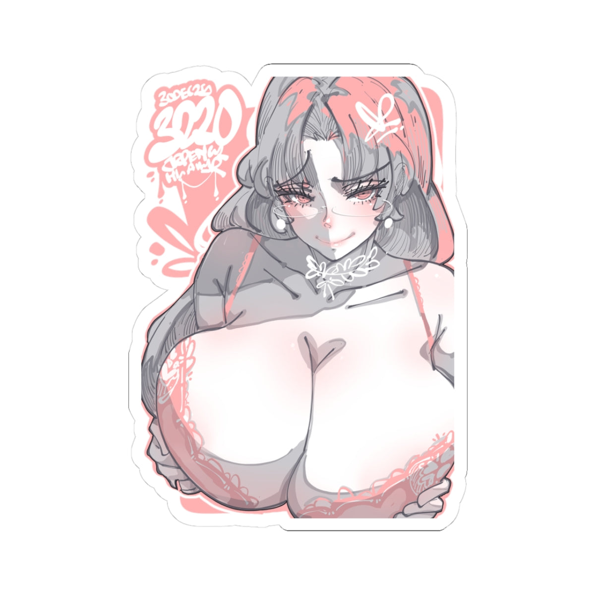 3220 - 粉 / pink v2 Stickers